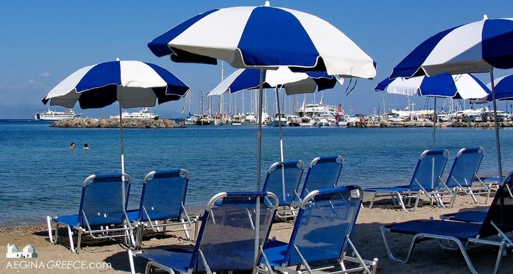 Aegina Panagitsa beach - Aegina Healing